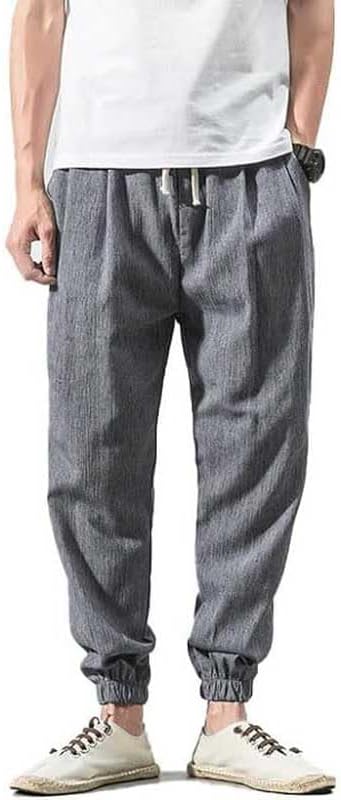 Cotton Linen Ikagai Pants